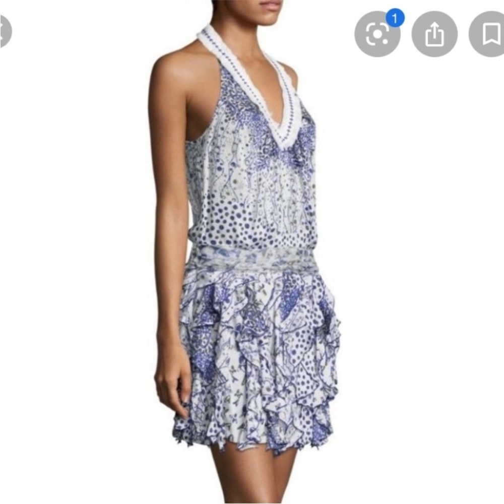 Poupette St Barth Beline Printed Dress Size Small